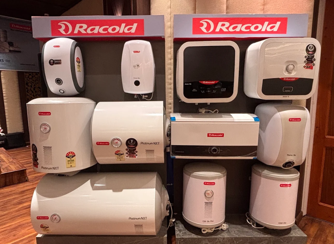 Soni Polyplas water heater and homeware showroom on Railway Road, Jammu